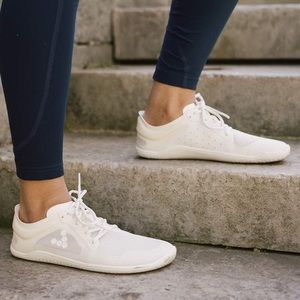 Vivo Barefoot Primus Lite Off White Lace Up Sneakers Size Mens 40